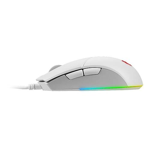 MSI CLUTCH GM11 WHITE Beyaz 5000 DPI Optik RGB Gaming Kablolu Mouse