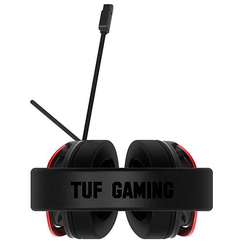 Asus TUF GAMING H3 RED 7.1 Surround USB Gaming Mikrofonlu Kulaküstü Kablolu Kulaklýk