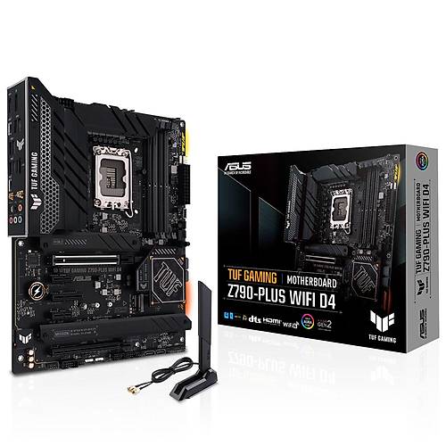 Asus TUF GAMING Z790-PLUS WIFI Intel Z790 Soket 1700 5000MHz DDR4 3xM.2 ATX Anakart