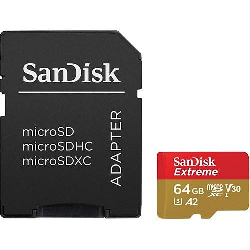 Sandisk Micro SD Extreme SDSQXA2-064G-GN6MA 64GB SD Kart