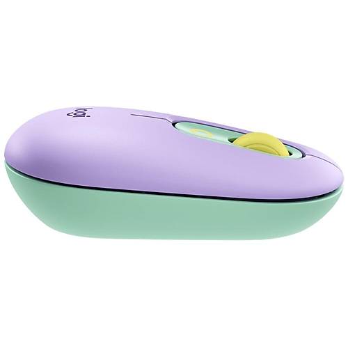Logitech POP Emoji 910-006547 Lila&Yeil Optik Kablosuz Mouse
