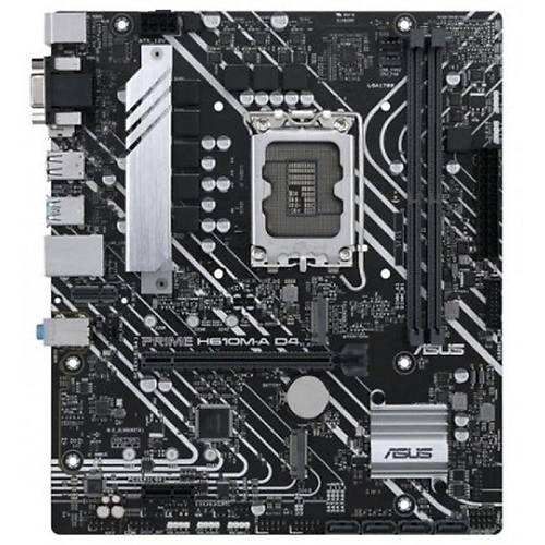 Asus PRIME H610M-R D4 Intel H610 Soket 1200 DDR4 3200MHz M.2 mATX Anakart