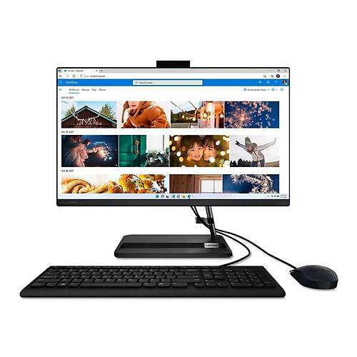 Lenovo IdeaCentre AIO3 27IAP7 Intel Core i5-12450H 32 GB RAM 512 GB SSD Intel UHD Graphics 27 FHD IPS Win11 Pro F0GJ012ATR-32512W Klavye+Mouse Siyah All In One Bilgisayar