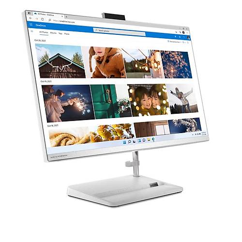 Lenovo IdeaCentre AIO 3 27IAP7 Intel Core i5-12450H 64GB 512GB SSD Intel UHD Graphics FreeDos 27 FHD IPS F0GJ011WTR-64512 Kablosuz Klavye+Mouse Beyaz All In One Bilgisayar