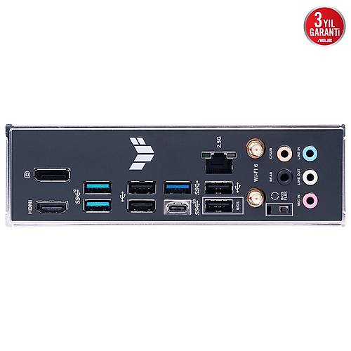Asus TUF GAMING B650M-PLUS WIFI AMD B650 Soket AM5 6400MHz DDR5 2xM.2 mATX Anakart