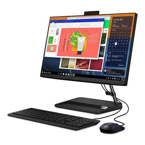 Lenovo IdeaCentre AIO 3 27IAP7 Intel Core i5-12450H 64GB 1TB SSD Intel UHD Graphics FreeDos 27 IPS FHD F0GJ00K9TX-641 Siyah All In One Bilgisayar