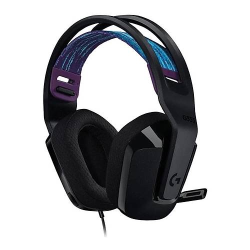 Logitech G335 981-000978 Mikrofonlu Kulakst Kablolu Gaming Kulaklk - Siyah
