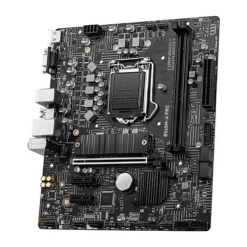 MSI B560M-A PRO Intel B560 Soket 1200 DDR4 5200MHz 1xM.2 mATX Anakart