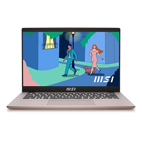 MSI MODERN 14 C11M-237XTR 14 Intel Core i5 1155G7 8GB 512GB SSD UMA 14 FHD FreeDos Pembe Dizst Bilgisayar