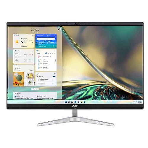 ACER C27-1751 Intel Core i5-1240P 8GB 512GB SSD MX550 2GB-DDR6 Win11 Home 27 FHD Dokunmatik Ekran Kablosuz Klavye+Mouse DQ.BJAEM.005 Siyah All in One Bilgisayar