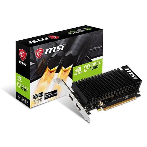 MSI GeForce GT 1030 2GHD4 LP OC GT1030 2GB GDDR4 64B Ekran Kartý