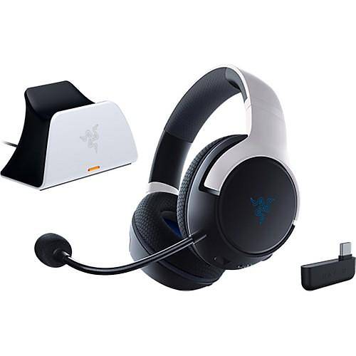 Razer Legendary Bundle Kaira Kablosuz Kulaklk ve Ps5 Dualsense arj Istasyonu RZ82-03980100-B3M1