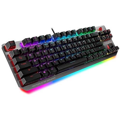 Asus ROG STRIX SCOPE TKL D/RD NX Türkçe Q RGB Mekanik Gaming Kablolu Klavye