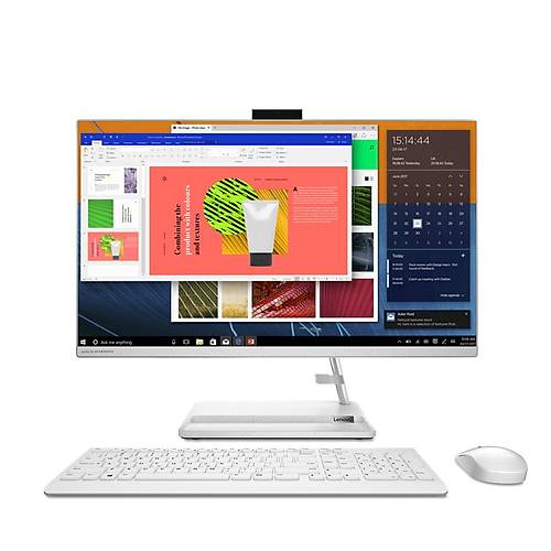 Lenovo IdeaCentre AIO 3 24IAP7 Intel Core i5-12450H 16GB 1TB SSD Intel UHD Graphics 23.8 FHD IPS Freedos Beyaz Kablosuz Klavye+Mouse F0GH00Q3TX-161 All in One Bilgisayar