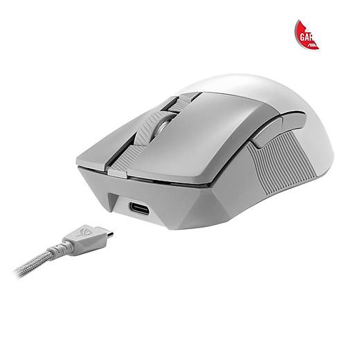 ASUS ROG GLADIUS III Wireless Aimpoint Kablosuz Beyaz Gaming Mouse