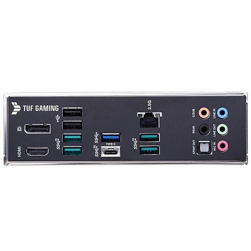 Asus TUF GAMING B660M-PLUS D4 Intel B660 Soket 1700 5333MHz DDR4 2xM2 mATX Anakart
