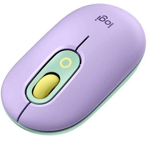 Logitech POP Emoji 910-006547 Lila&Yeşil Optik Kablosuz Mouse