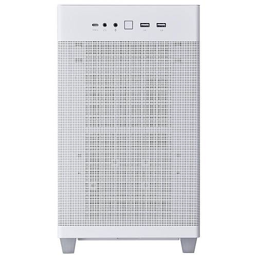 Asus PRIME AP201 2xUSB3.2 1xUSB 3.2TypeC Temperli Cam Micro ATX Small Tower Beyaz Bilgisayar Kasas
