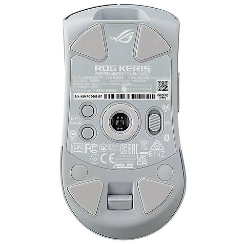 ASUS ROG Keris Wireless Aimpoint Kablosuz Beyaz Gaming Mouse