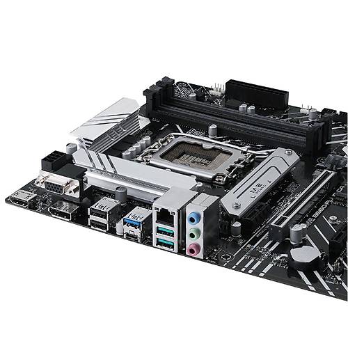 Asus PRIME B660-PLUS D4 Intel B660 Soket 1700 DDR4 5000MHz 3XM.2 ATX Anakart