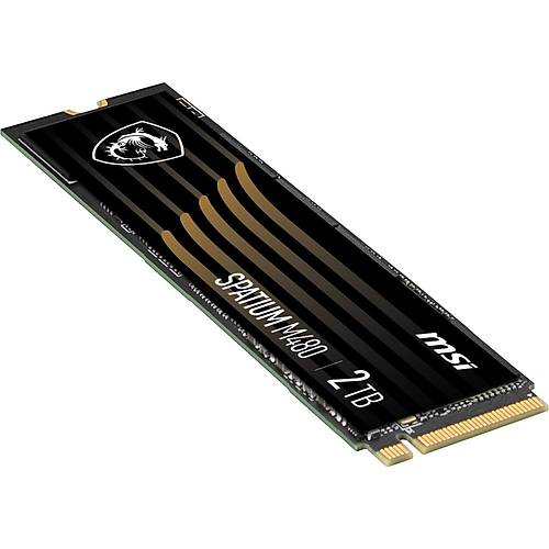 MSI SPATIUM M480 PCIe 4.0 NVMe M.2 2TB PLAY 7000 MB/Sn Okuma Hızı 6000 MB/Sn Yazma Hızı SSD