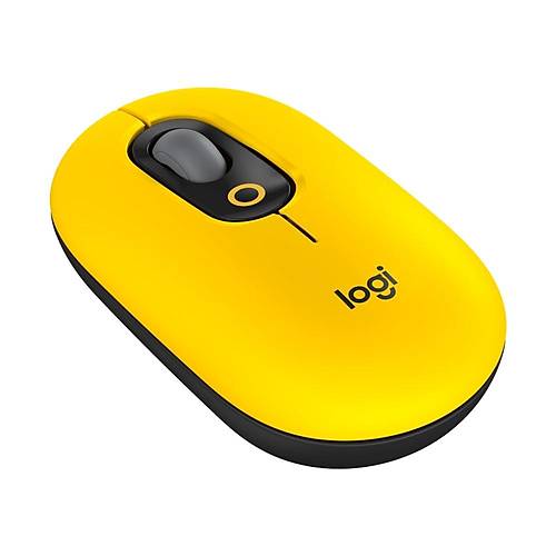 Logitech POP Emoji 910-006546 Sarı&Siyah Optik Kablosuz Mouse