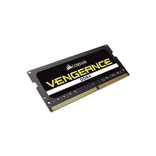 CORSAIR CMSX16GX4M2A3200C22 16GB (2X8GB) DDR4 3200MHz CL22 VENGEANCE SIYAH NOTEBOOK SODIMM BELLEK