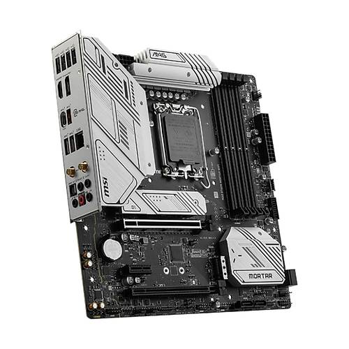 MSI MAG B760M MORTAR WIFI Intel B760 Soket 1700 7000MHz(OC) DDR5 2xM.2 ATX Anakart