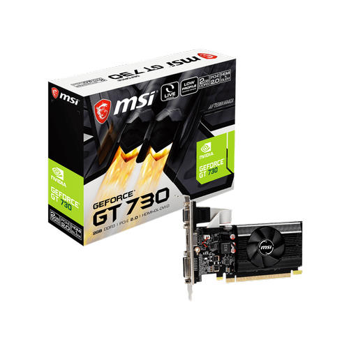 MSI N730K-2GD3/LP GT730 2GB DDR3 64B Ekran Kartı