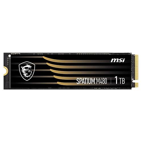 MSI SPATIUM M480 PCIE 4.0 NVME M.2 1TB 1TB M.2 SSD 7.000MB/Sn Okuma Hızı - 6.800MB/Sn Yazma Hızı