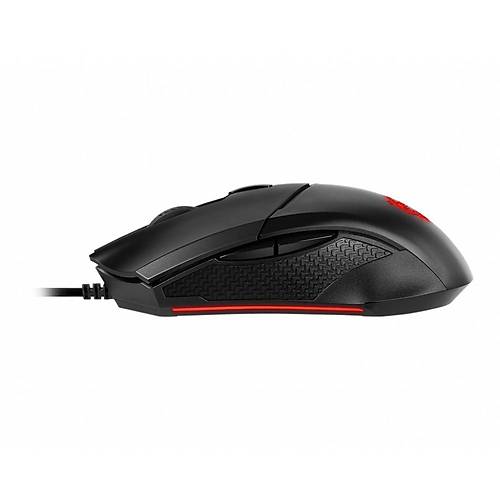 MSI CLUTCH GM08 Siyah 3200 DPI Optik RGB Gaming Kablolu Mouse
