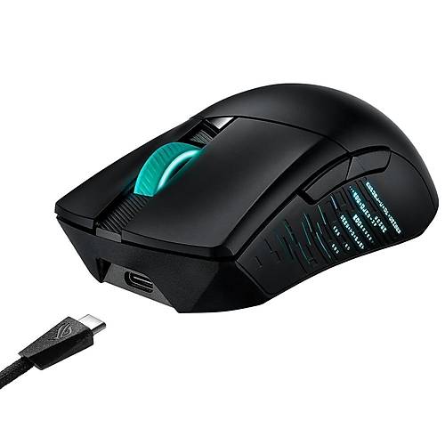 Asus ROG GLADIUS III WL Siyah 26.000 DPI Optik RGB Gaming Kablosuz Mouse