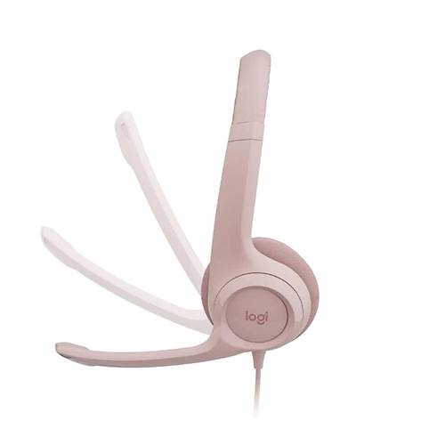 Logitech H390 981-001281 Pudra Pembe  Mikrofonlu USB Kulaklk