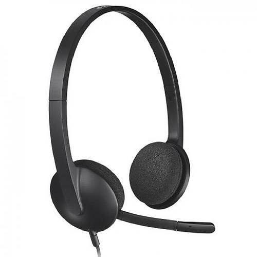 Logitech H340 981-000475 USB Mikrofonlu Kulakst Kablolu Kulaklk