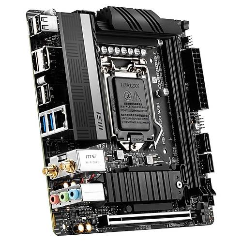 MSI H510I PRO WIFI Intel H510 Soket 1200 DDR4 3200MHz 1xM.2 m.ITX Anakart