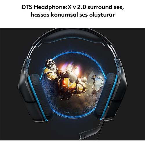 Logitech G G432 7.1 Kablolu Gaming Mikrofonlu 981-000770 Kulakst Kulaklk