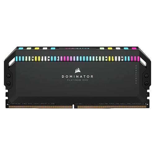Corsair Dominator Platinum RGB CMT32GX5M2X6000C36 32GB (2X16GB) DDR5 6000MHz Siyah Bellek