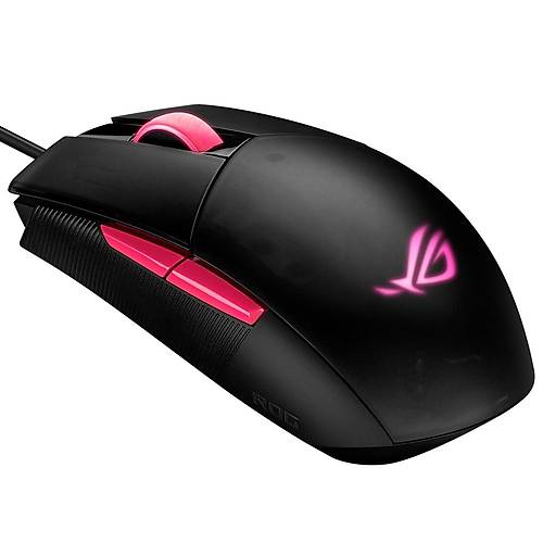 Asus ROG STRIX IMPACT II EP Siyah 6.200 DPI Optik RGB Gaming Kablolu Mouse