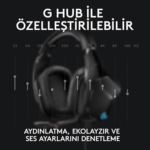 Logitech G G635 LIGHTSPEED 7.1 Surround Ses 981-000750 Oyuncu Kulakl���