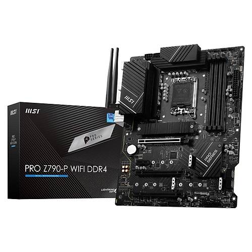 MSI PRO Z790-P WIFI DDR4 Soket 1700 DDR4 5333MHZ(OC) M.2 ATX Anakart