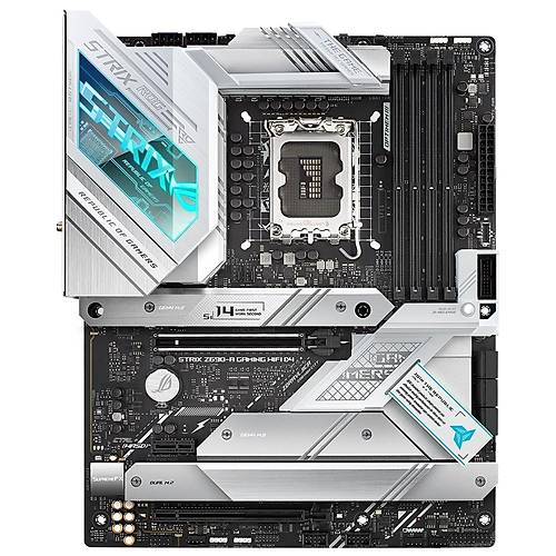 Asus ROG STRIX Z690-A GAMING WIFI Intel Z690 Soket 1700 DDR5 6400 MHz M2 USB3.2 ATX Anakart