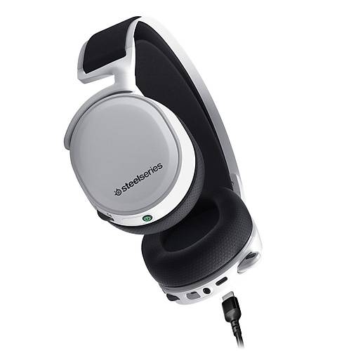 Steelseries Arctis 7+ Beyaz Kablosuz 7.1 Kulak st SSH61461 Oyuncu Kulakl