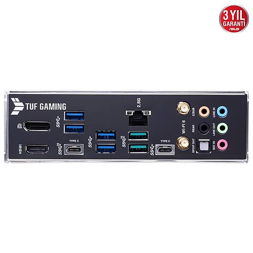 Asus TUF GAMING Z690-PLUS WIFI D4 Intel Z690 Soket 1700 DDR4 5333MHz 4xM.2 ATX Anakart