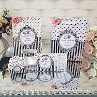Kalpli Siyah Krmz Gll Yasin-i erif + anta + simli Magnet + Lokumluk