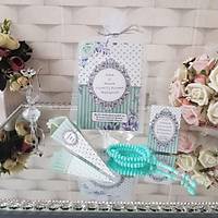 Kalpli Yeil Yasin-i erif + Tl Kese + Tesbih + Magnet + Lokumluk