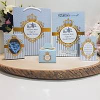 Puantiyeli Mavi Yasin-i erif + anta  + Kutulu Tesbih + Magnet + Lokumluk