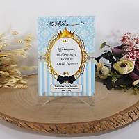 Tal Mavi Yasin-i erif + anta + simli Magnet + Lokumluk