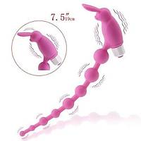 Cheerfull Bead Dolphin 19 cm. 10 Ritim Titre�imli Toplu Anal Kuyruk - �r�n Kodu: C1334