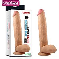 King Sized Extra Large 31.5 X 6.2 cm. Realistic Penis - �r�n Kodu: LV2208