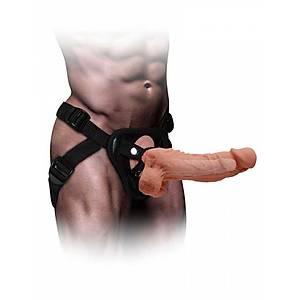 Mars 18.5 cm. ��ibo� Belden Ba�lamal� Protez Penis, Pants - �r�n Kodu: C-YN7248